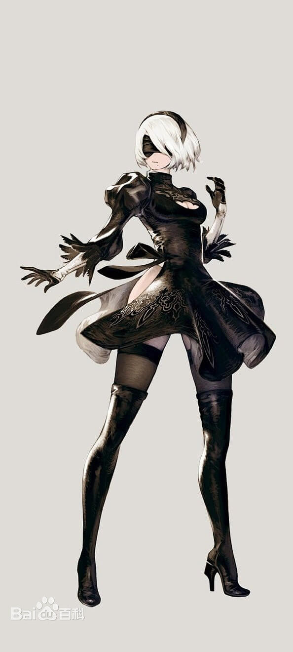 2B 尼尔机械纪元 3D同人动漫