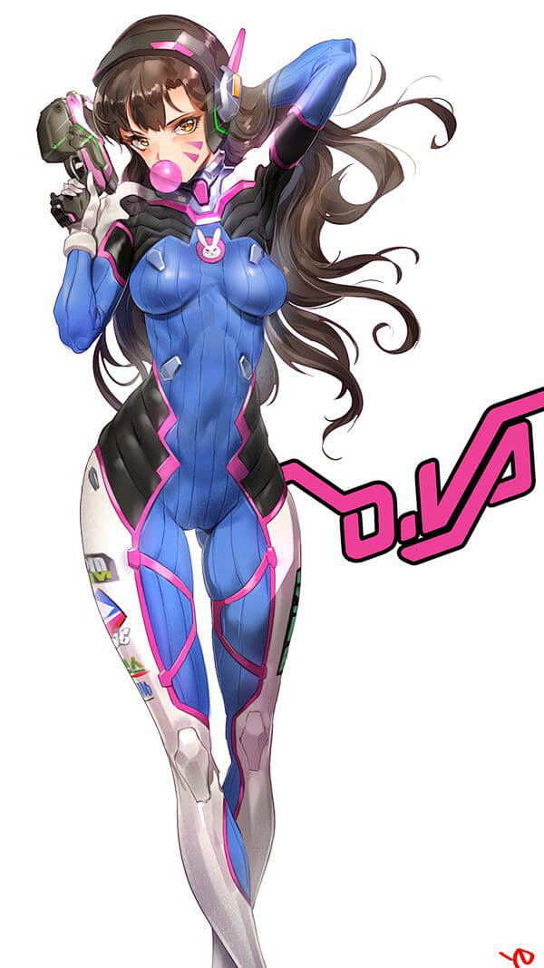 Dva 守望先锋OverWatch 3D同人动画