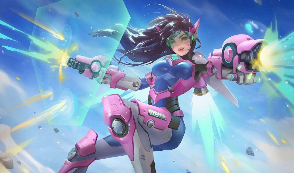 Dva守望先锋Overwatch 3D同人动漫 Vambase社区